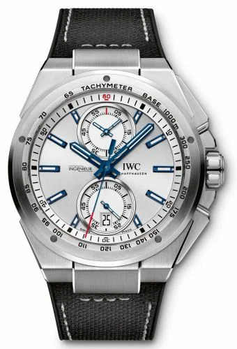IWC Ingenieur Chronograph Racer Silver / Strap IW3785-09 (3785-09, IW378509)